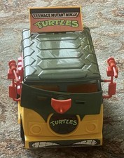 1989 Playmates Teenage Mutant Ninja Turtles TMNT Party Wagon Van - 99 Complete
