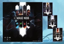 Mage Noir - Magic Dueling Wizards Deck Builder Card Game + 3 Expansions! SEALED