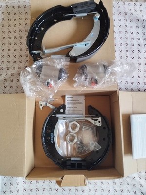 Bremsbacken und Bremzylinder Satz Hi Peugeot 206/Plus/SW, 203x39mmØ Neu