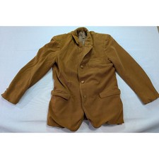James S Lee  Co Blazer Mens 38 Brown Fair 100 Scottish Cashmere Sport Coat