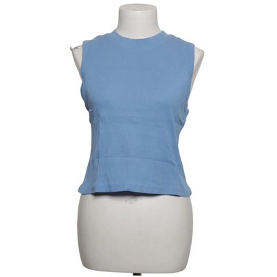 River Island Studio, Top, Größe: 38, Blau, Baumwolle, Einfarbig #H3j