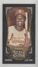 2024 Topps Allen & Ginter Short Print Mini Black Border Lou Brock #331 HOF us8
