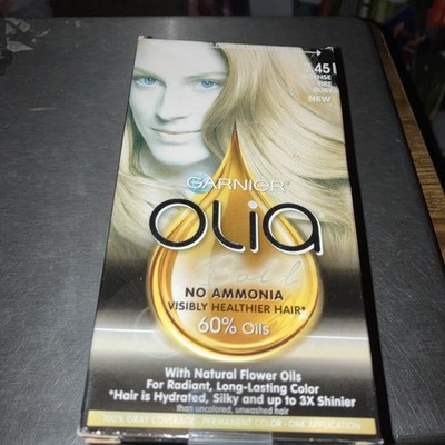 GARNIER OLIA 7.45 INTENSE FIRE RUBY Permanent Hair Color 60% Oils