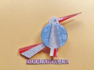 LEA STEIN  GROS BEC  BIRD BROOCH. Best Selection Online.