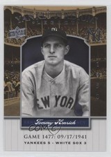 2008 Upper Deck Yankee Stadium Legacy Tommy Henrich #YSL1477 0e2x