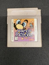 Mario's Picross (Nintendo Game Boy, 1995) - Authentic Cartridge Only - TESTED