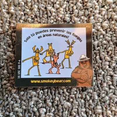 Smokey Bear Spanish Fire Prevention Magnet Forest Service