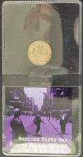 1982 VINTAGE MEXICO 20 CENTAVOS *MEXICAN DIRTY WAR*1864-82 GUERRA SUCIA W/Assay1