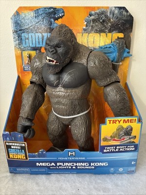 Godzilla Vs Kong Mega Punching Kong With Lights & Sounds Articulated 33cm Figure
