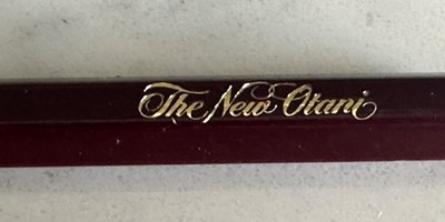 Vintage Pencil ~  The New Otani Hotel Tokyo ~  M.B.P.  3 BF 100   used