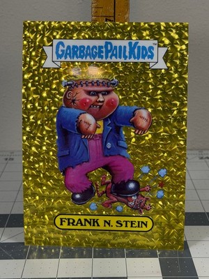 2026 Garbage Pail Kids Get A Grip FRANK N STEIN 5x7 Art Print Card /50 Gold