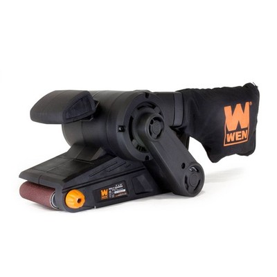 7-Amp 3 x 21-Inch Heavy-Duty Belt Sander with Dust Bag Corded Electric Compact