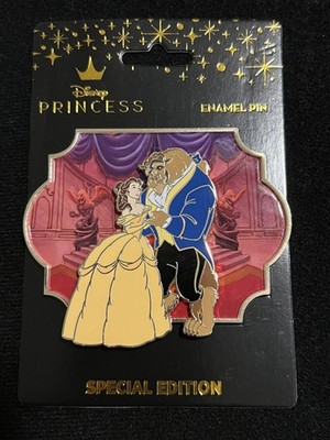 RARE!! Hard to find!! DPB Exclusive Belle Beauty & the Beast Ballroom Pin LE250 