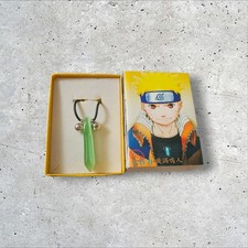 Naruto Tsunade First Hokage Green Crystal Cosplay Necklace Anime