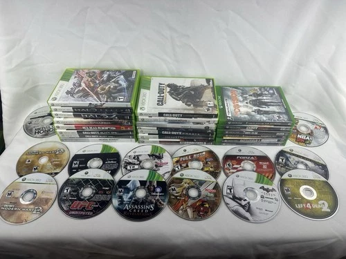 New ListingXbox One Xbox 360 PS3 Games Lot Of 35 UNTESTED Halo Call Of Duty Red Dead Madden
