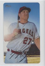 2019 Topps Heritage 1970 Topps Super Baseball Box Loader Mike Trout #3 0c4
