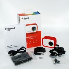 POLAROID iD757 Lifestyle Digital Action Waterproof HD Video Camera GO CAM Tested