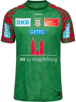 Hummel SC Magdeburg BL Heimtrikot 25 26 SCM Home Shirt Handball Jersey Gr.M-5XL