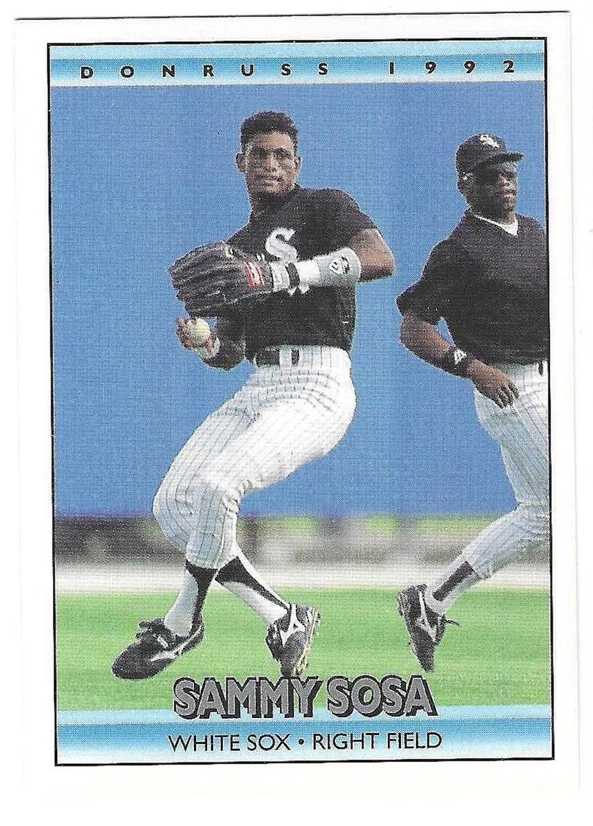 Sammy Sosa 1992 Donruss #740 Chicago White Sox | eBay