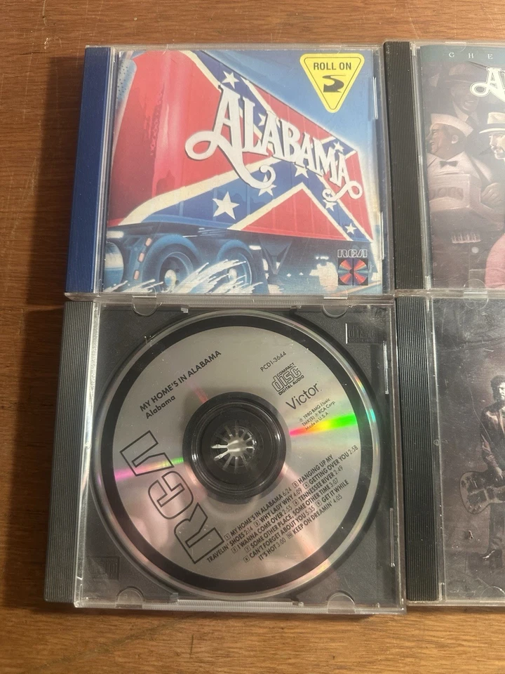Коллекция компакт-дисков Алабама лот из 4 компакт-дисков отличная классическая музыка кантри - Изображение 3 из 4