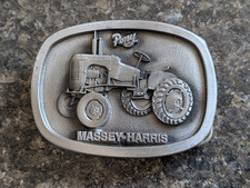 1997 MASSEY HARRIS PONY BELT BUCKLE Rare Hard To Find LIMITED EDITION 60 OF 250