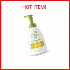 Babyganics Baby Shampoo  Body Wash Pump Bottle, Chamomile Verbena 16 Floz Non