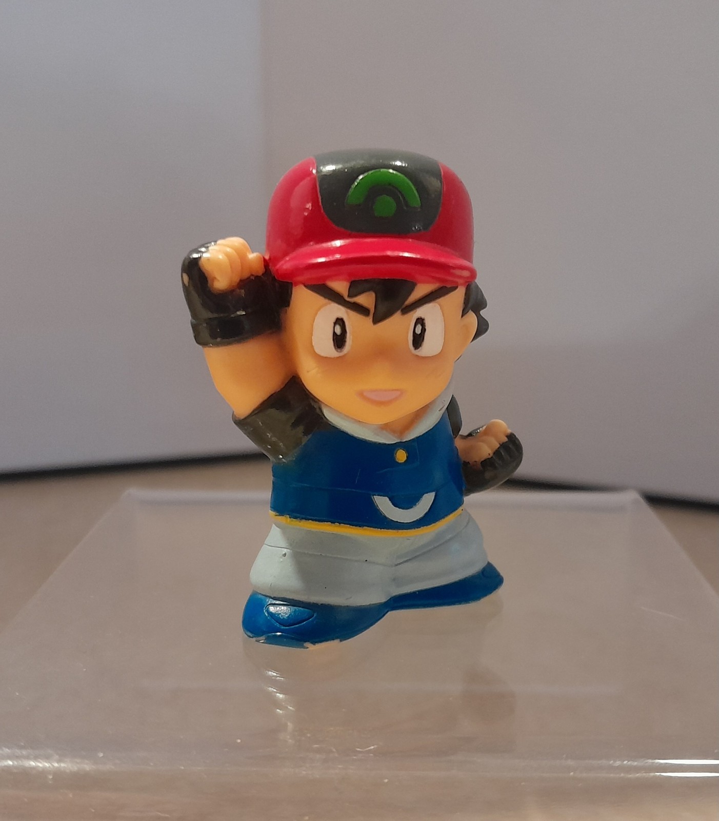 Ash Ketchum Hoenn Pokemon Kids Finger Puppet Figure Nintendo Bandai