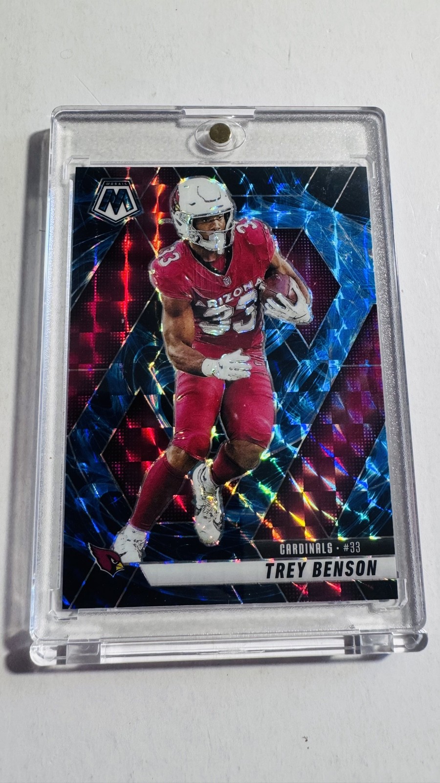 2025 Panini Mosaic - Trey Benson #89 Genesis Mosaic Prizm