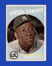 1959 Topps Set-Break #395 Elston Howard VG-VGEX *GMCARDS*