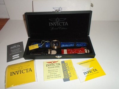 Invicta Lupah Special Edition Blue Sandstone Dial 0687 for sale