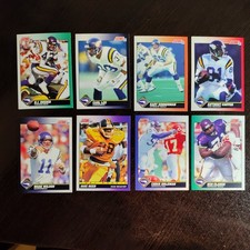 1991 Score - Eight Minnesota Vikings cards