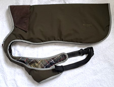 Image of Barbour - MONMOUTH, Dog Coat. OLIVE GREEN.M. BNWT