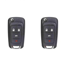 Keys4Less Replacement Flip Key Fob Chevrolet Cruze 2012 FCC OHT01060512 Pack 2
