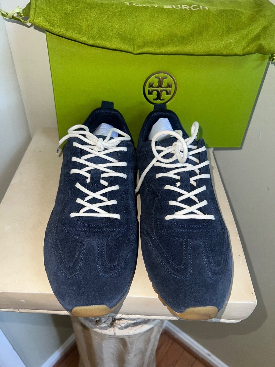 Women's Blue TORY BURCH Field Sneaker Size 9.5 View 2