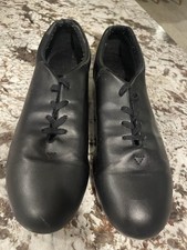 Capezio CG17 Size 10.5 Women  s Leather Sole, Black, Tele Tone Tap Shoes