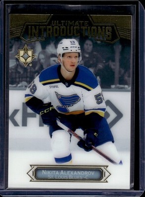 2022-23 Upper Deck Ultimate Collection #UI-11 Nikita Alexandrov Introductions