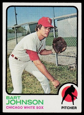 1973 Topps SET-BREAK #506 Bart Johnson EX or Better, (HUCK'S)