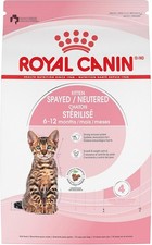 Feline Health Nutrition Spayed/Neutered Kitten Dry Cat Food 2.5 lb Bag 15.45 per pound