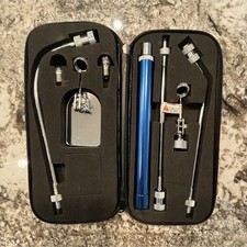 Portable Fuel Line Service Tool Kit Set w/ Attachments in Black Hard Case
