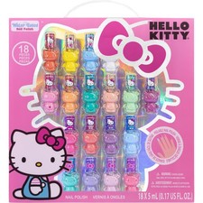 Hello Kitty Peel-Off Water-Based Safe Quick Dry Nail Polish Set for Girl Kids...