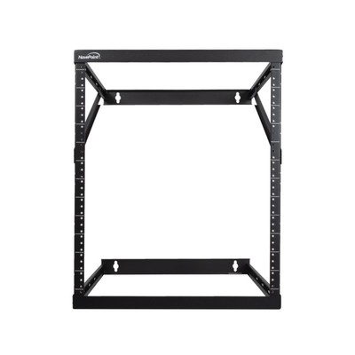 8U/12U/22U Wall Mount Expandable Open Frame 2 Post Rack Adjustable Height