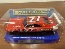 1/32 SCALEXTRIC 1969 DODGE CHARGER DAYTONA 71 C3423 BOBBY ISAAC SLOT CAR