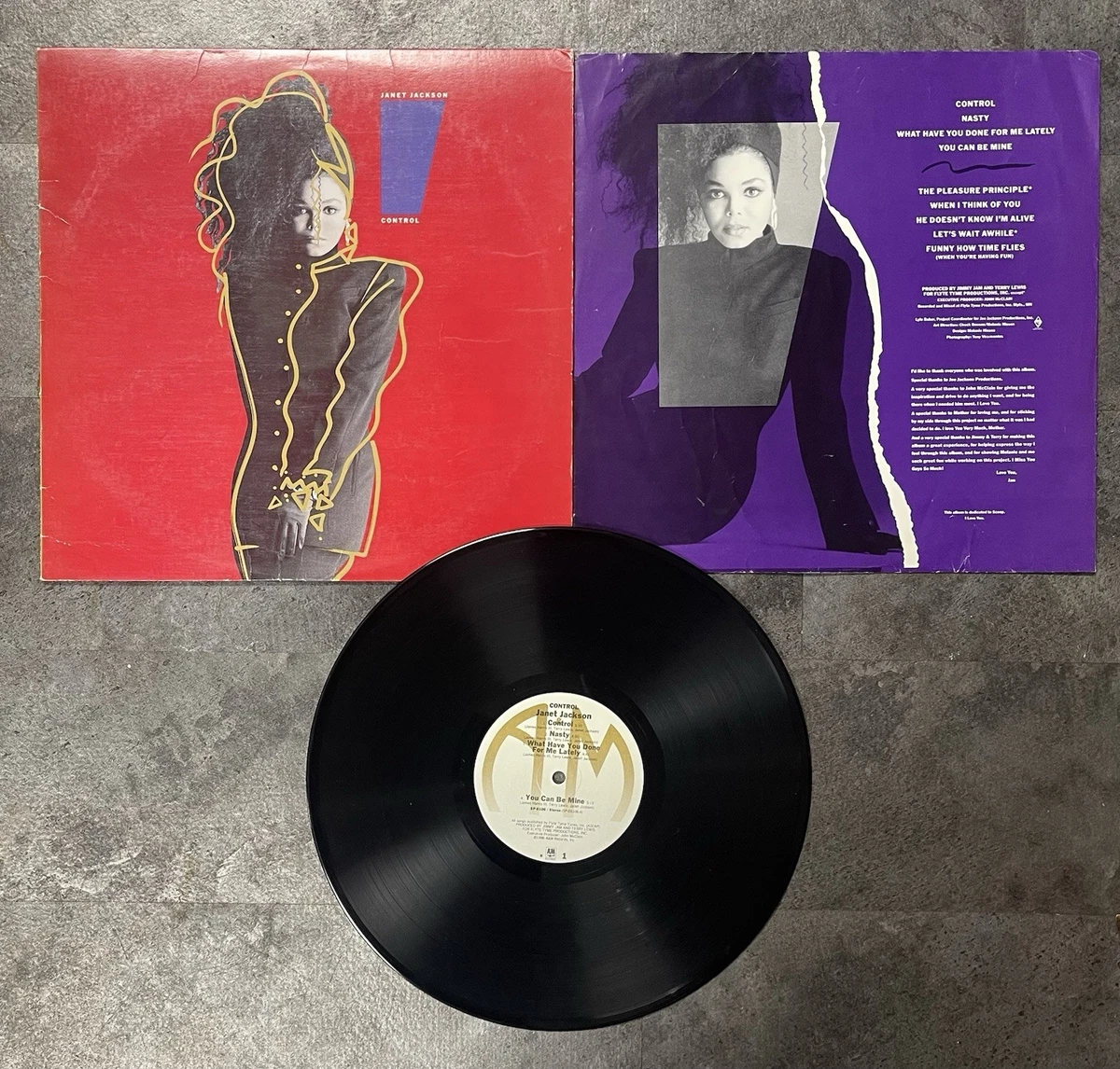 Janet Jackson Control In Vinyl Records for sale | eBay