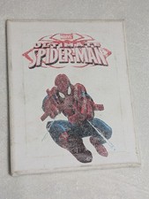 Handmade Marvel Ultimate Spider-Man Canvas Wall Art - Retro Comic Style HTV...