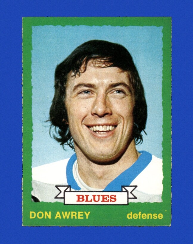 1973-74 O-Pee-Chee Set-Break #240 Don Awrey NR-MINT *GMCARDS*