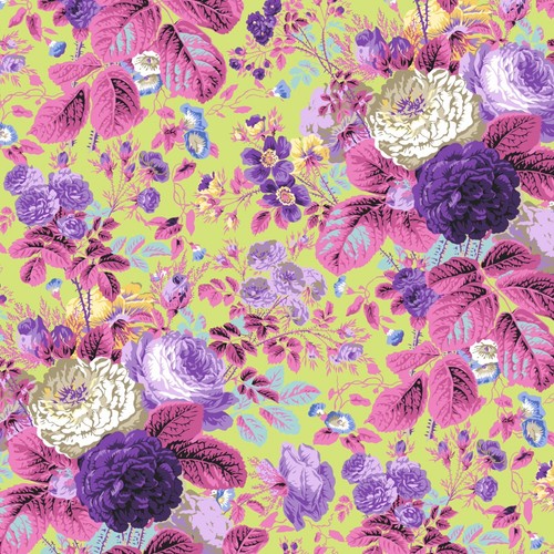 Quilting Patchwork Sewing Fabric Kaffe Collective Lime 50x55cm FQ - 第 2/2 張圖片