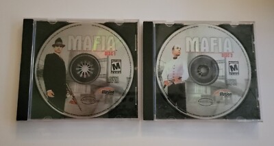Mafia 1 2002 Illusion Disc 1 & 2, No Manual PC CD-ROM Sold as Pictured