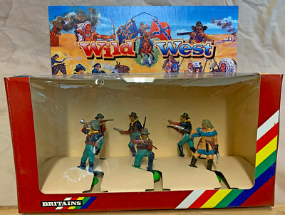 Britains Deetail 7th Cavalry 7410 mint in box - 54mm painted soldiers 1992