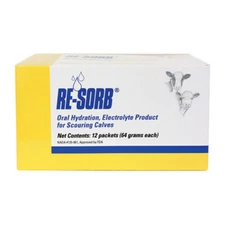 Re-Sorb Oral Hydration Calf Electrolyte - Carton 12 Packets By Zoetis
