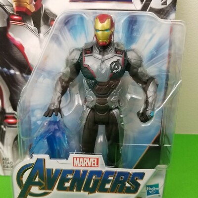 Marvel Avengers Endgame Team Suit Iron Man Actionfigur – 15,2 Cm, Mit Blast-Effekt-Accessoire